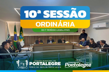  10ª Sessão Ordinária do 1º Período Legislativo de 2025