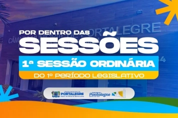  1ª Sessão Ordinária do 1º Período Legislativo de 2026
