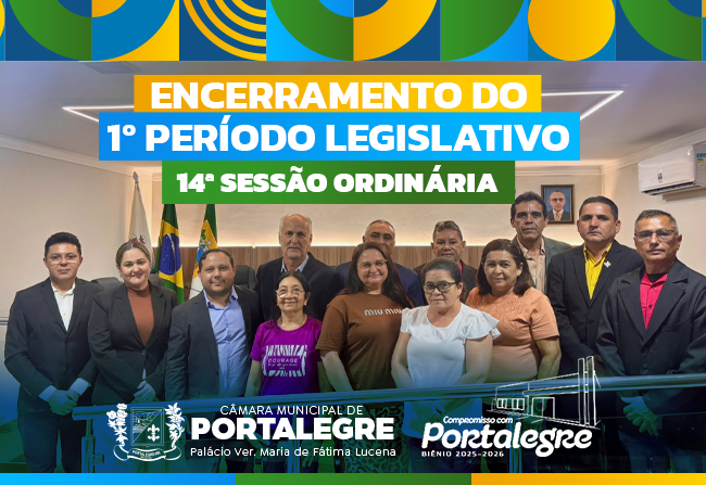  14ª Sessão Ordinária do 1º Período Legislativo de 2025